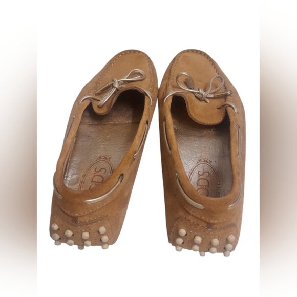 Tod's - Moccasins GOMMINO SUEDE DRIVING LOAFERS - Picture 2 of 16